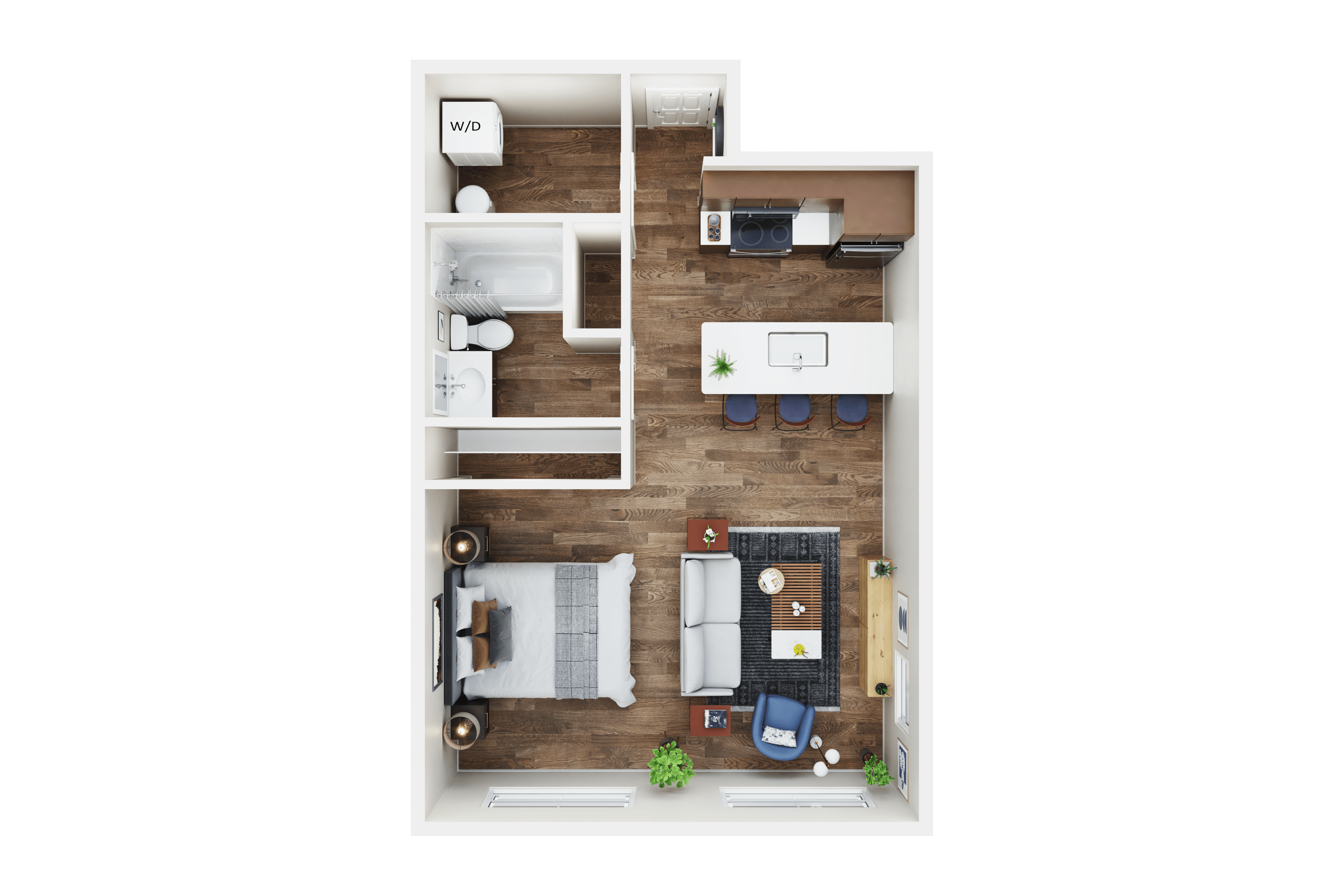Studio floor plan